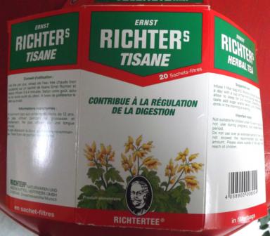 Richter's tisane Régulation de la digestion 20 sachets - 28399 